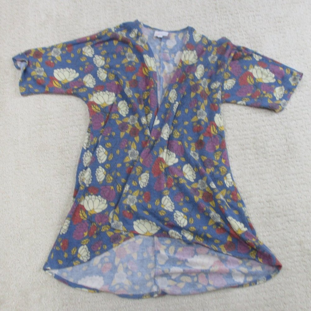 LulaRoe Open Cardigan Womens 3 Floral Open Cardigan Cold Weather